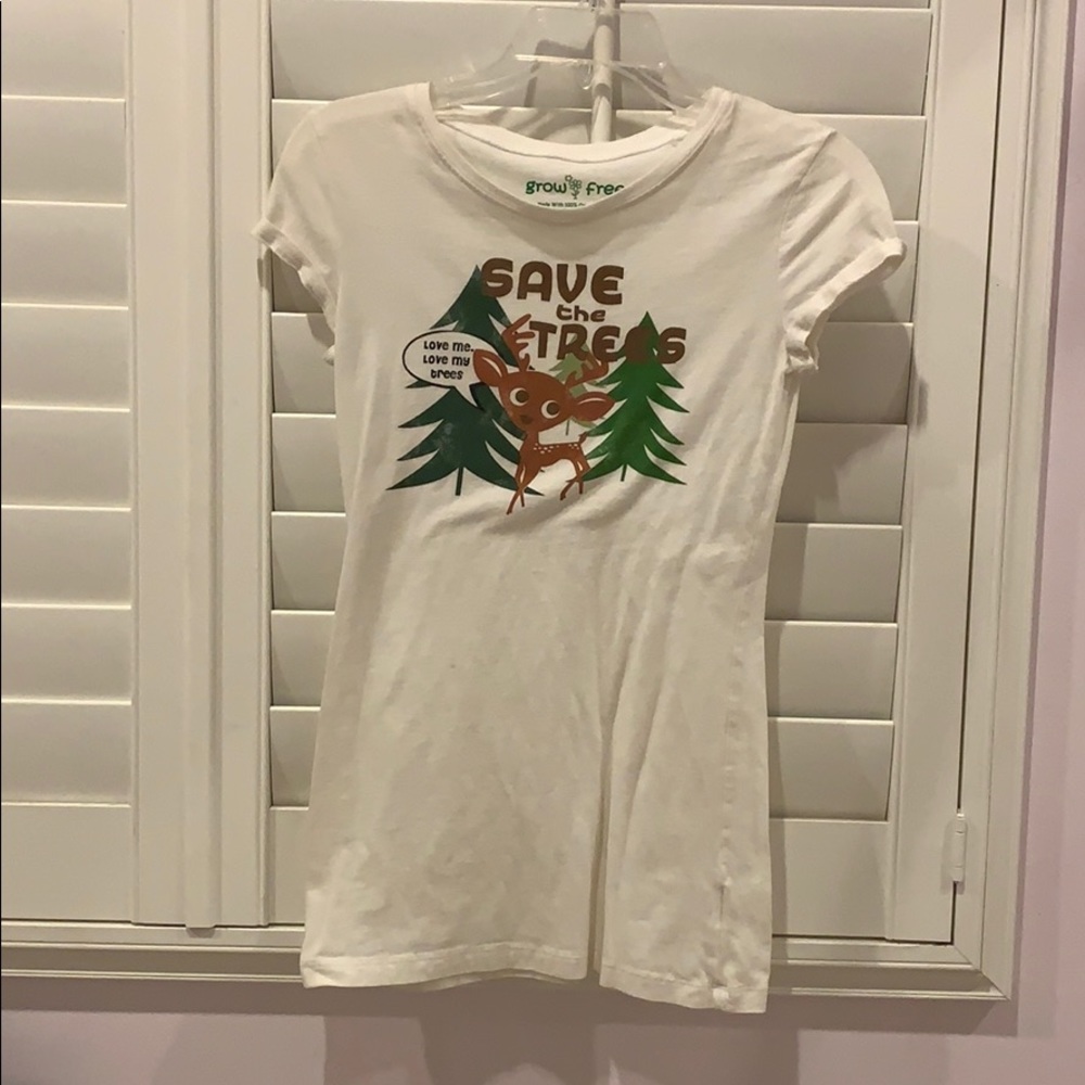 Save the trees tee